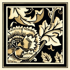 Neutral Floral Motif III