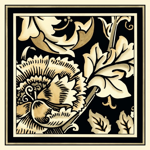 Neutral Floral Motif III