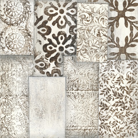 Neutral Patterned Patchwork I