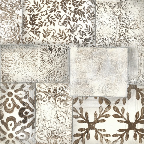 Neutral Patterned Patchwork II