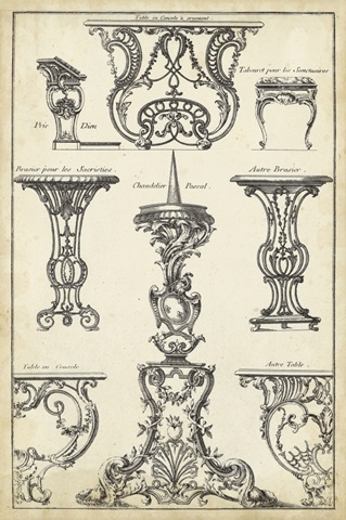 Antique French Ornament I