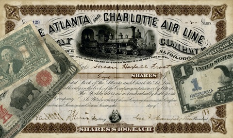 Antique Stock Certificate IV