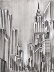 Art Deco Cityscape I