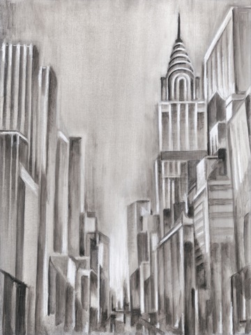Art Deco Cityscape I