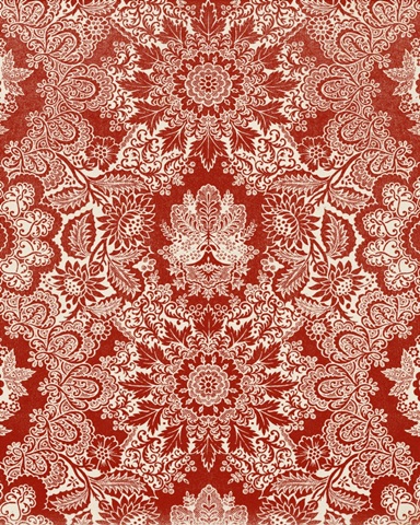 Baroque Tapestry in Red II