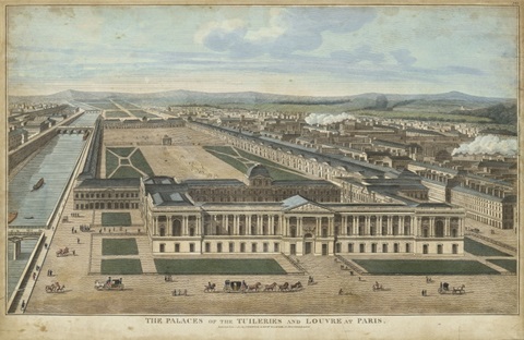 Bird's Eye View of Louvre