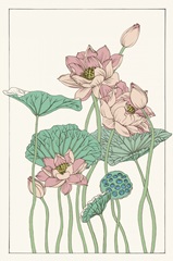 Botanical Gloriosa Lotus I