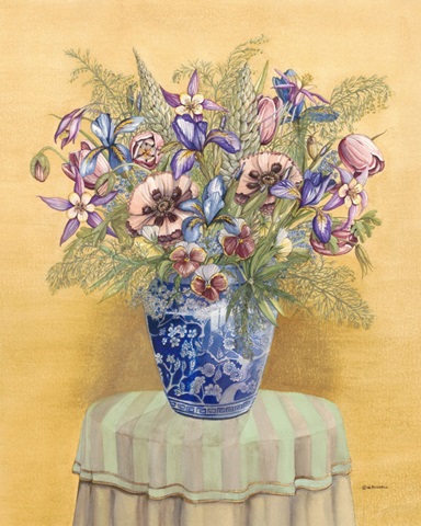 Bouquet in Asian Vase II