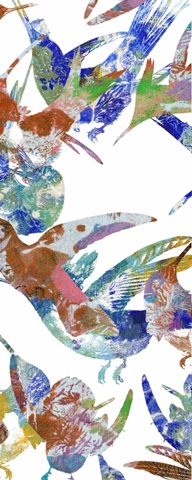 Bright Flight Birds VI