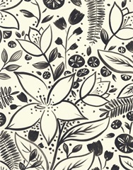 Brushstroke Blossoms II