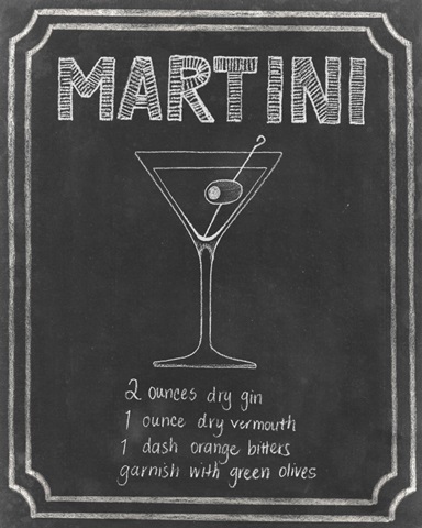 Chalkboard Cocktails III