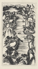 Chinese Bird's-eye View in Grey II