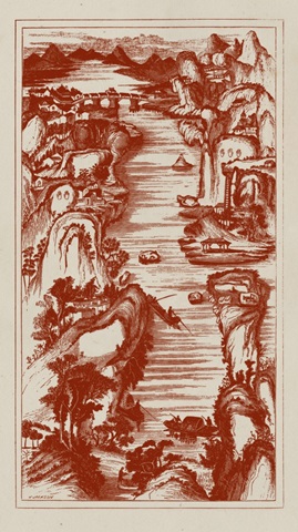 Chinese Bird's-eye View in Red II