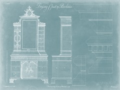 Chippendale Chest and Bookcase