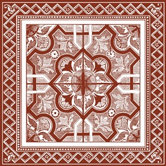 Cinnabar Woodblock II