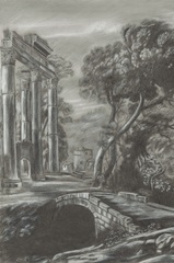 Classical Landscape Triptych I