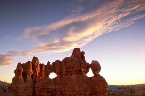 Clouds at Bryce Canyon