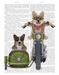 Corgi Chopper and Sidecar