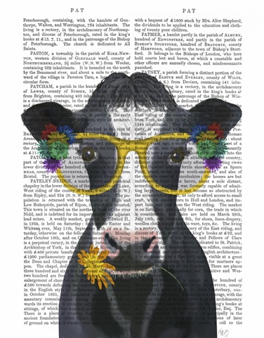 Cow and Flower Glasses Book Print