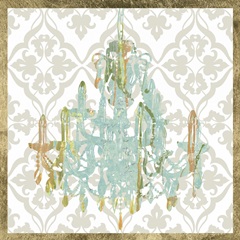 Damask Chandelier I