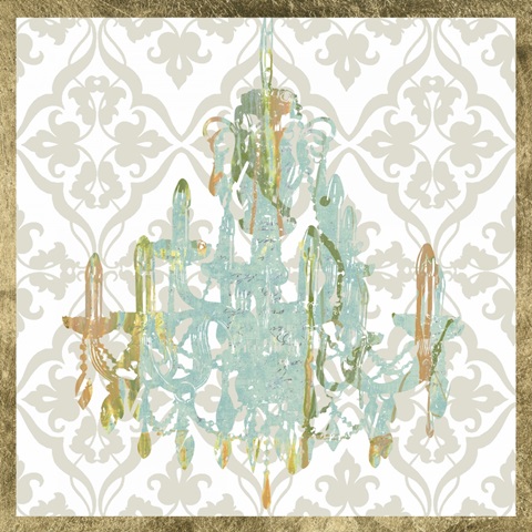Damask Chandelier I