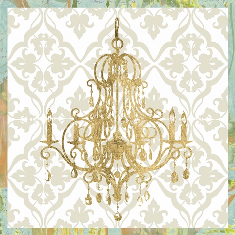 Damask Chandelier II