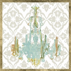 Damask Chandelier III