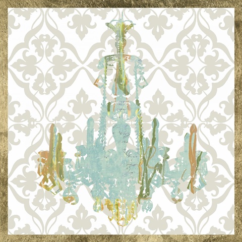 Damask Chandelier III