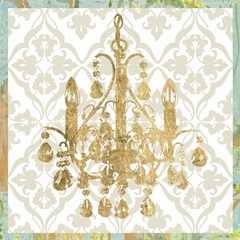 Damask Chandelier IV