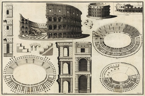 Diagram of the Colosseum