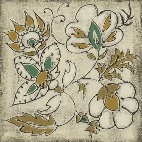 Earthenware Floral IV