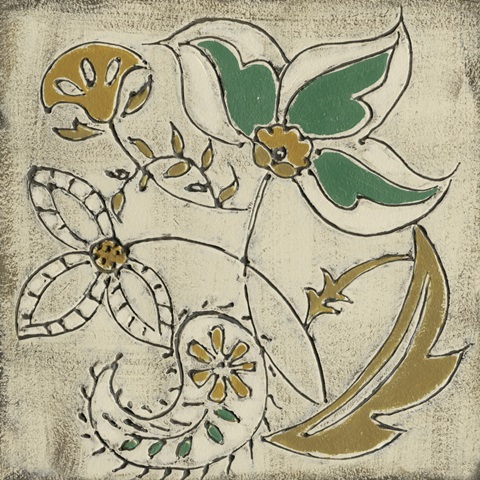 Earthenware Floral VI