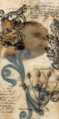 Encaustic Ephemera I