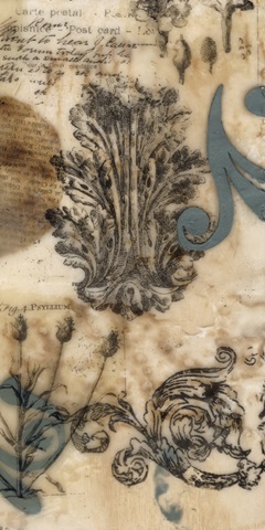 Encaustic Ephemera II