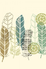 Feathers in a Row II