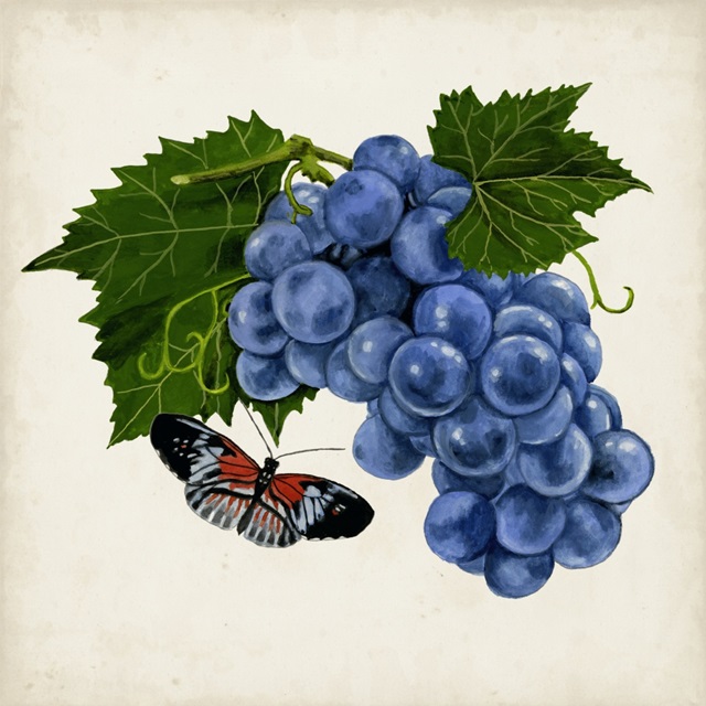 Fruit with Butterflies II