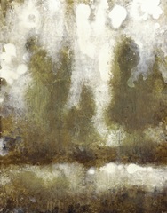 Gilded Tree Silhouette I