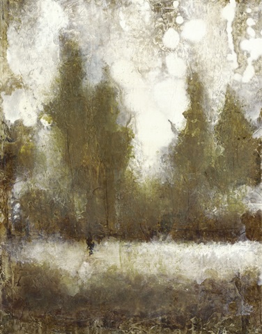 Gilded Tree Silhouette II