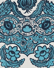 Graphic Damask I
