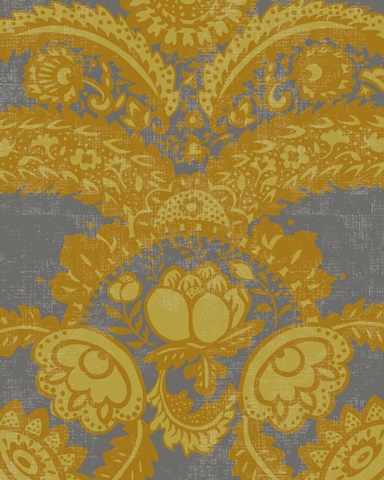 Graphic Damask IV