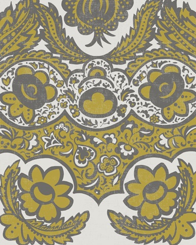 Graphic Damask V