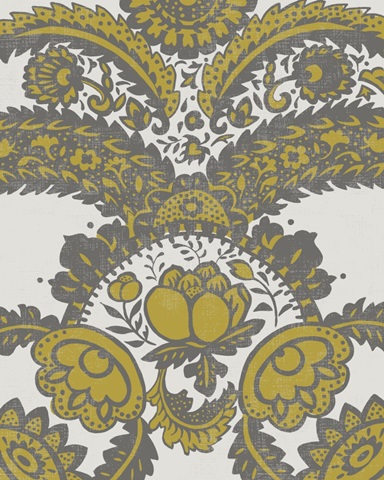 Graphic Damask VI