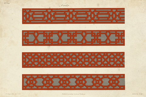 Graphic Fretwork IV