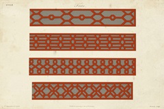 Graphic Fretwork V