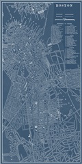 Graphic Map of Boston