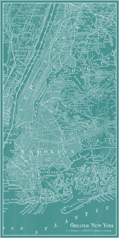 Graphic Map of New York