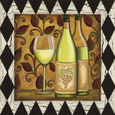 Harlequin and Wine II