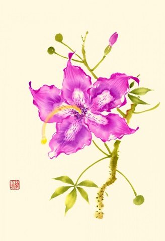 Hibiscus Flower I