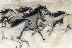Horses in Motion I