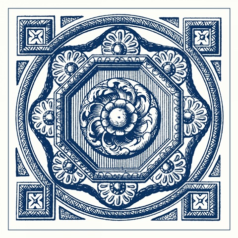 Indigo Medallion I